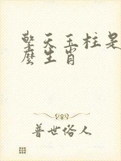 擎天玉柱是指什么生肖封面