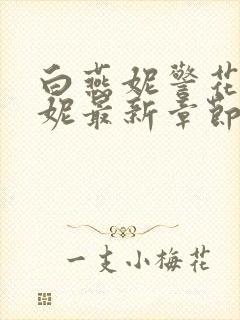 白燕妮警花白艳妮最新章节更新封面