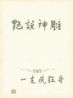 艳说神雕封面