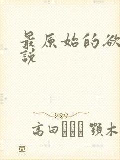最原始的欲望小说