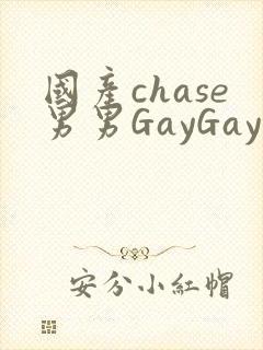 国产chase男男GayGay