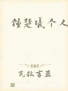 钟楚曦个人简历封面
