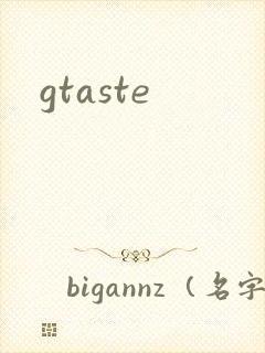 gtaste封面