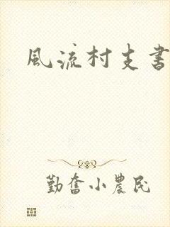 风流村支书