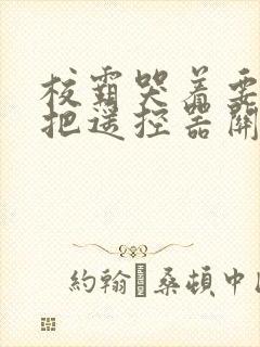 校霸哭着要学霸把遥控器关了封面