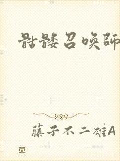 骷髅召唤师封面