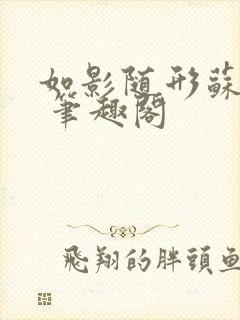 如影随形苏玛丽 笔趣阁