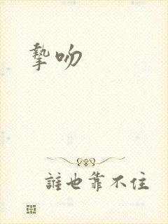 挚吻封面