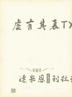 虚有其表TXT
