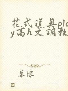 花式道具play高h文调教封面
