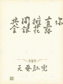 共同拥有你by金银花露