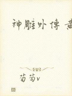 神雕外传 黄蓉封面