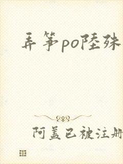 弄筝po陆殊词