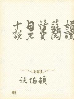 十日情苏媚的小说免费阅读全文封面