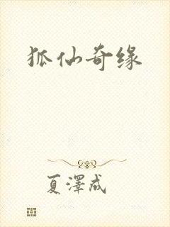 狐仙奇缘封面