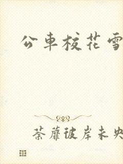 公车校花雪柔h