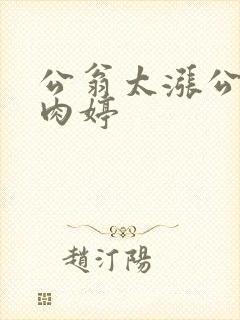 公翁太涨公欲息肉婷封面