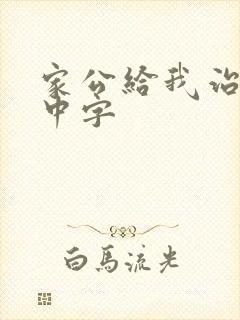家公给我治疗5中字