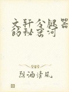 文轩分腿器河马的秘密河