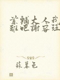 首辅大人我们和离吧谢容珏