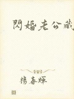 闪婚老公藏不住