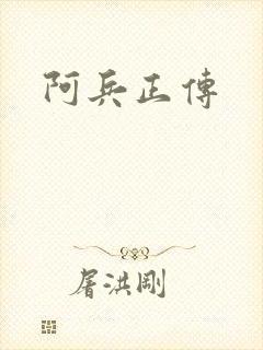 阿兵正传封面