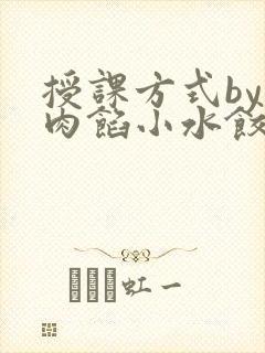 授课方式by 肉馅小水饺