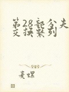 第28部分夫妇交换系列