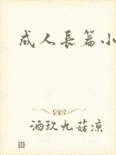 成人长篇小说