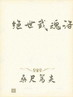 绝世武魂洛城东封面