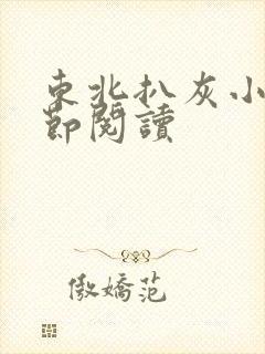 东北扒灰小说分节阅读封面