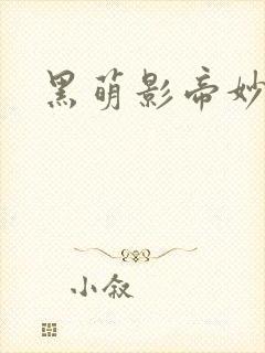 黑萌影帝妙探妻