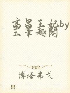 高昌王妃by黛玉笔趣阁封面