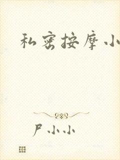 私密按摩小说
