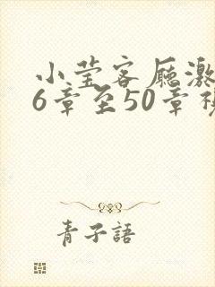 小莹客厅激情46章至50章视