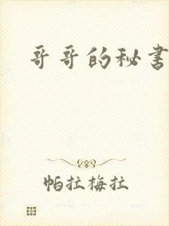 哥哥的秘书