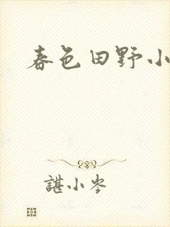 春色田野小说封面
