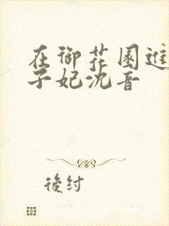 在御花园进入太子妃沈音