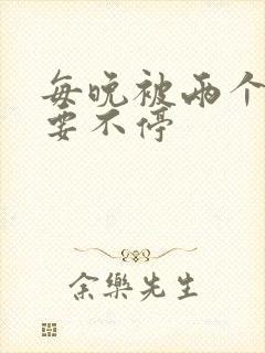 每晚被两个师傅要不停封面