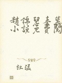 赵锦儿秦慕修的小说免费阅读全文