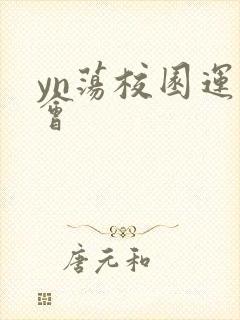 yn荡校园运动会封面