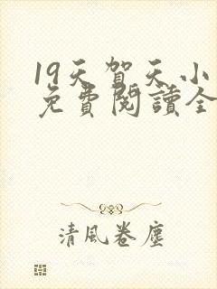 19天贺天小说免费阅读全文