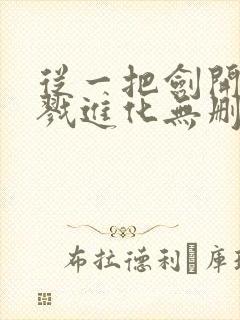 从一把剑开始杀戮进化无删减全本阅读