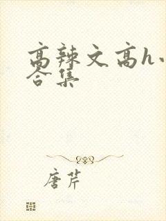 高辣文高h小说合集