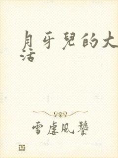 月牙儿的大学生活封面