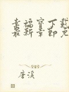 幸福宝下载免费最新章节免费阅读小说封面