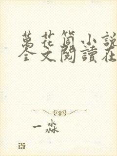 万花筒小说免费全文阅读在线