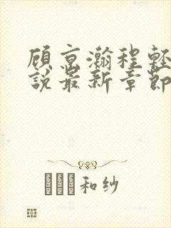 顾京瀚程轻轻小说最新章节免费阅读