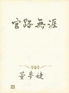 官路无涯封面
