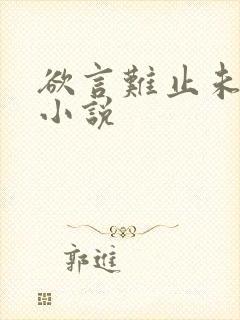 欲言难止未删减小说